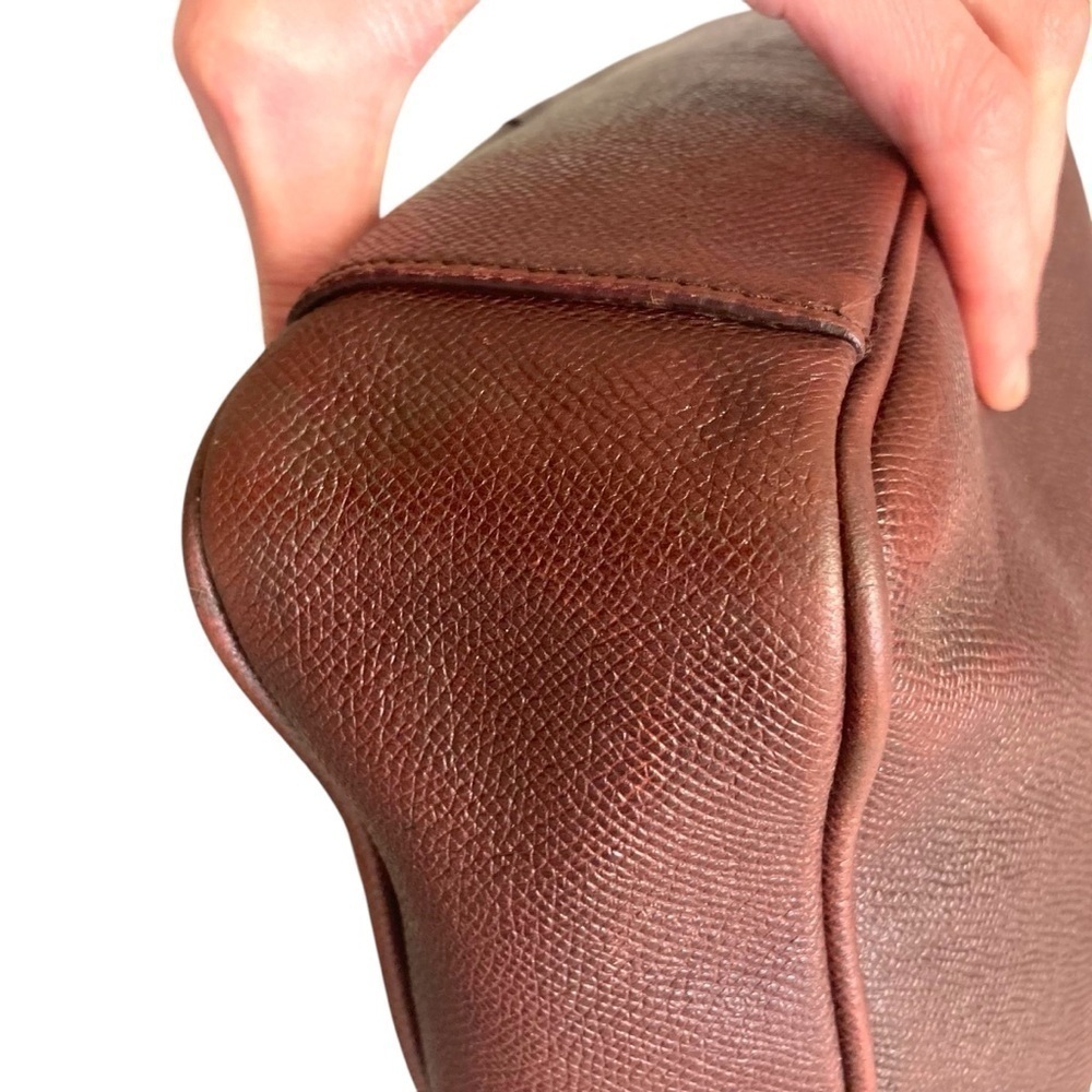 Burberry unisex burgundy maroon messenger bag - Picture 8 of 16